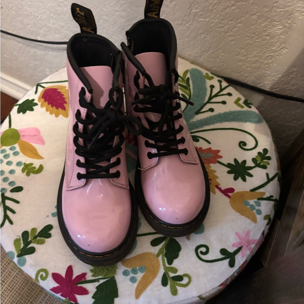 Pink Dr. Martin’s boots for girl